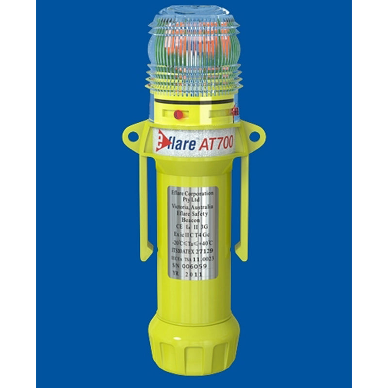 UB700G (AT700G) EFLARE GREEN FLASH OR STEADY ON, 200mm, 2 X D CELL BATTERIES