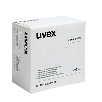 1008 UVEX REPLACEMENT TISSUES – PACK OF 450 TISSUES