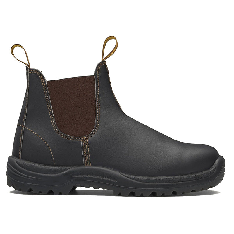 B172 BLUNDSTONE LEATHER ELASTIC SIDE BOOT#