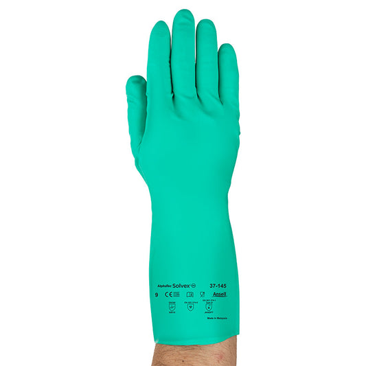 37-145 ALPHATEC SOLVEX GLOVE UNLINED 33CM LONG #