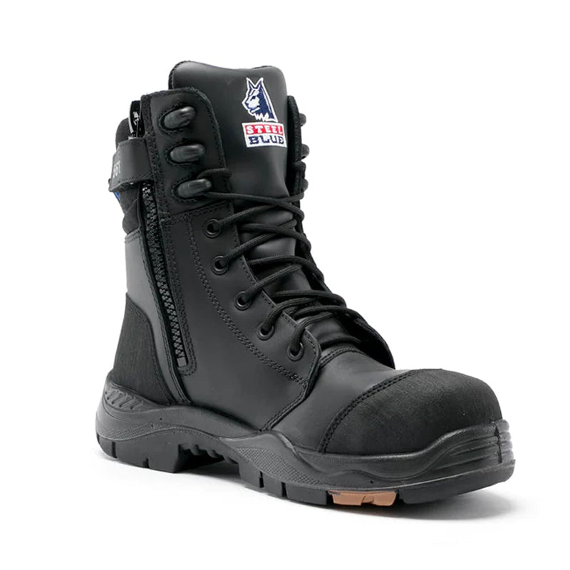 617561 TINDAL TPU 170MM LACE UP BOOT WITH TOE GRD