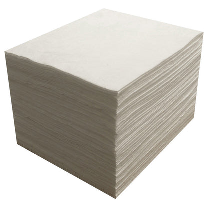 SCOF45S-200 GLOBAL SPILL CONTROL OIL & FUEL PADS 45cm x 45cm STANDARD DUTY PK=200