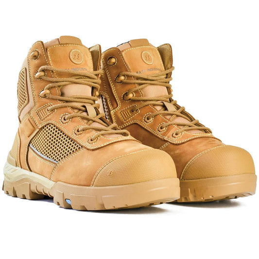 804-88830 BATA AVENGER LACE UP ZIP SIDE SAFETY BOOT
