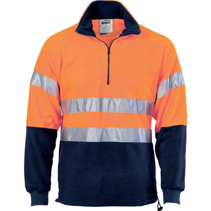 3829 DNC 1/2 ZIP POLAR FLEECE TAPED WINDCHEATER