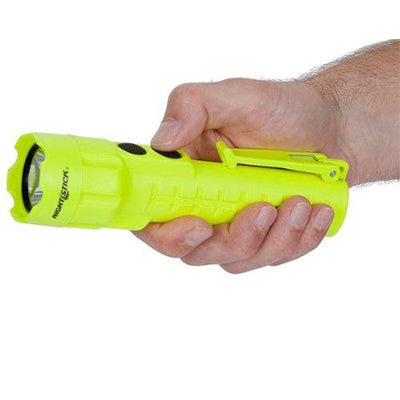 XPP-5422GA NIGHT STICK DUAL LED INTRINSICALLY SAFE TORCH – HIVIS YELLOW