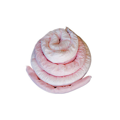 SCH12075 GLOBAL SPILL CONTROL (UMB1.2) UNISORB PINK HAZCHEM MINI BOOM 1.2m x 75mm