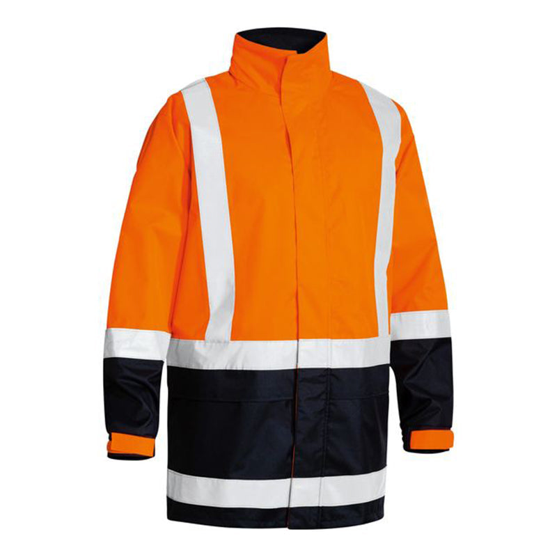 BJ6966T BISLEY HI-VIS JACKET CW TAPE