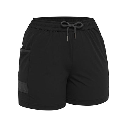 BSHL1331 LADIES FLX & MOVE 4-WAY STRETCH ELASTIC WAIST SHORT