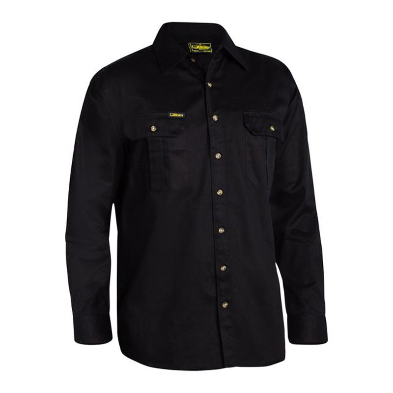 BS6433 LONG SLEEVE DRILL SHIRT