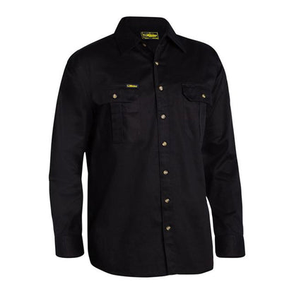 BS6433 LONG SLEEVE DRILL SHIRT