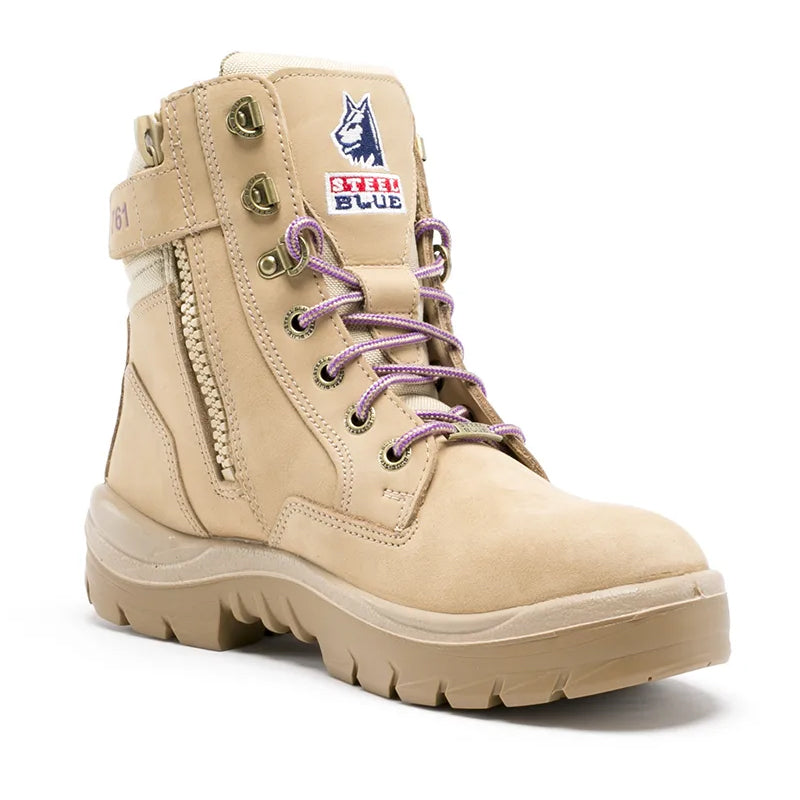 522761 STEELBLUE SOUTHERN CROSS LADIES ZIP SIDE