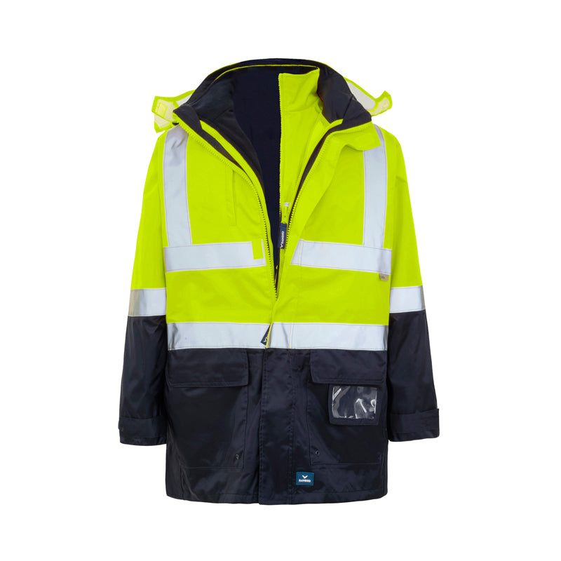 ARMOURWEAR 4IN1 (8581) HIVIS JACKET & VEST W/TAPE