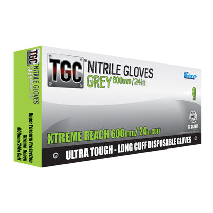 600mm EXTREME REACH NITRILE GLOVE BOX 12