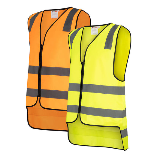 2CAP95 ARMOURWEAR D/N ZIP CLOSURE VEST WITH TAIL 3 HOOPS VR STYLE 100% RECYCLED POLYESTER