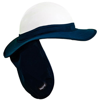 6660 CHILL-ITS HARD HAT BRIM WITH SHADE POLYBLEND