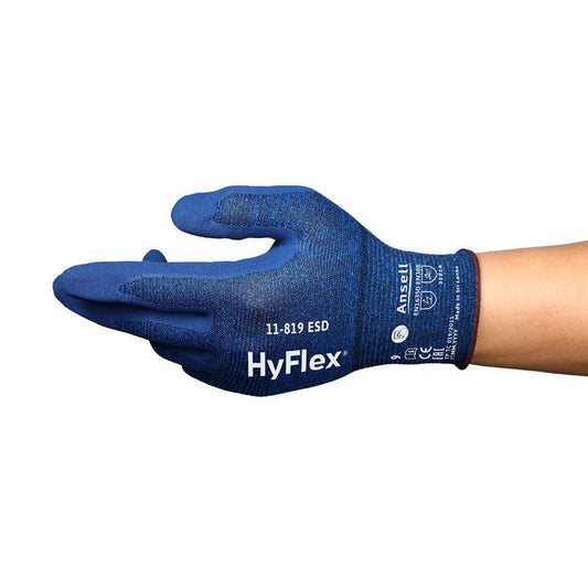 11-819 ESD NYLON HYFLEX NITRILE PALM