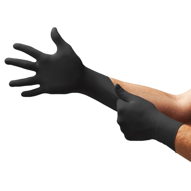93-852 MICROFLEX FULLY TEXTURED NITRILE EXAM GLOVE BX/100