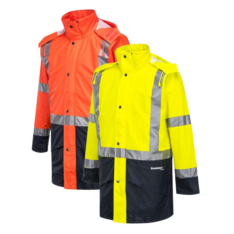 K8104 HUSKI FARMERS PU JACKET CW REF TAPE