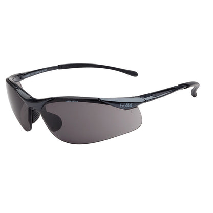 1652107 BOLLE CONTOUR GREY POLARISED WITH POUCH (SIDEWINDER) SAFETY GLASSES