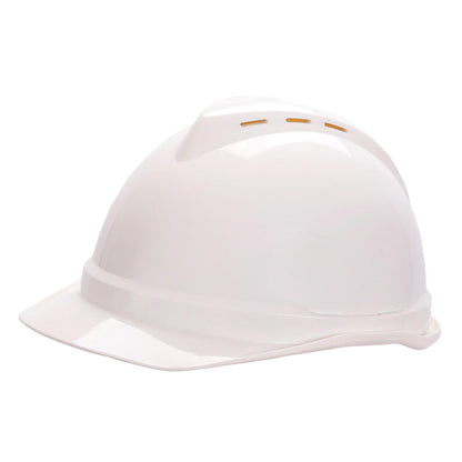 229700WH6V MSA V-GARD ADVANCE 500 CAP 6 POINT VENTED WHITE