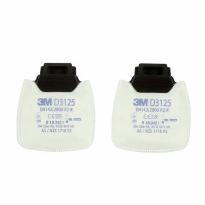 D3125 3M SECURE CLICK PARTICULATE FILTER P2